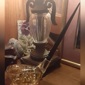 Vintage 1960-70 SHAEFFER LUCITE GOLF CLUB PEN HOLDER / Paper Weight / WORKS